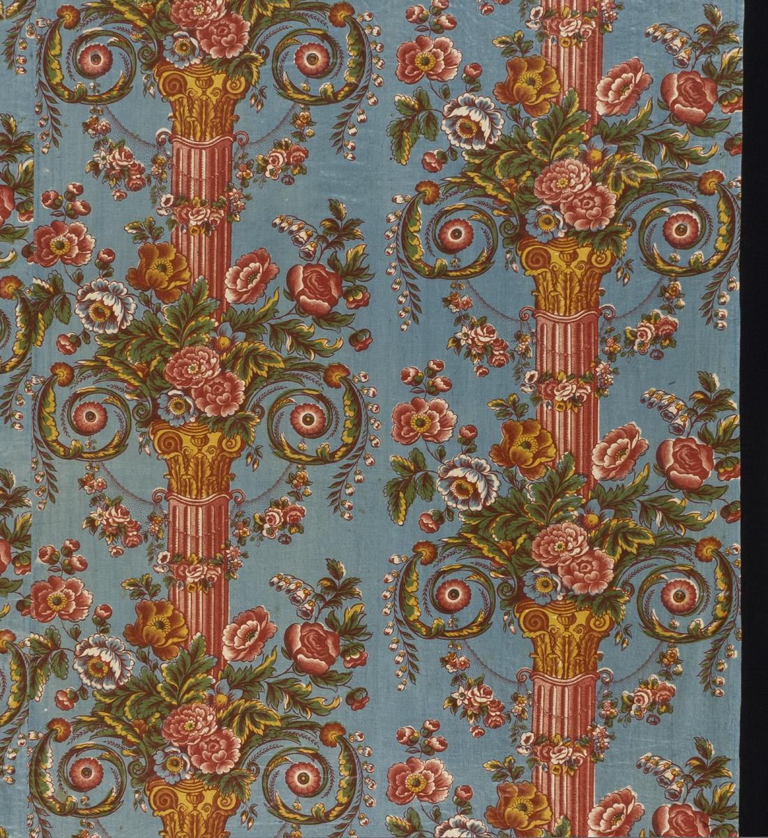 1964.0043 Textile, printed, detail, Book image C247