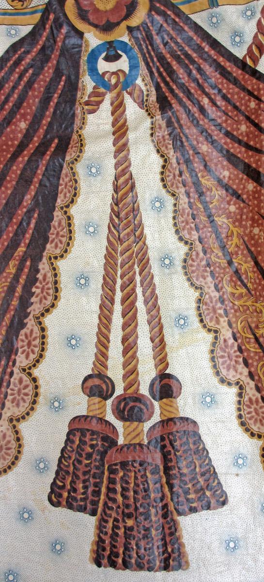 1964.0044 textile, printed detail 5