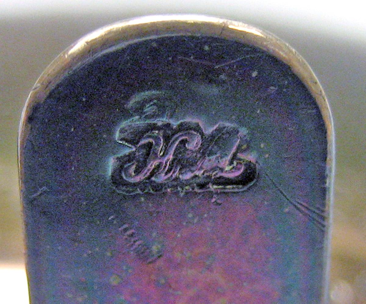 1964.0049 Silver Strainer mark
