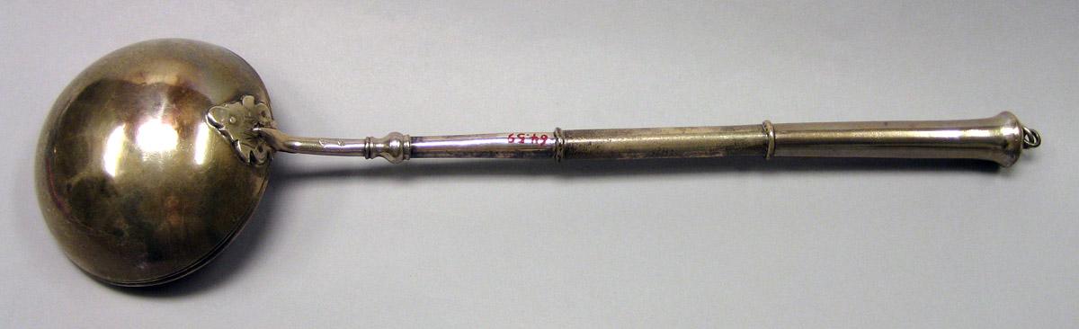 1964.0059 Silver Ladle underside