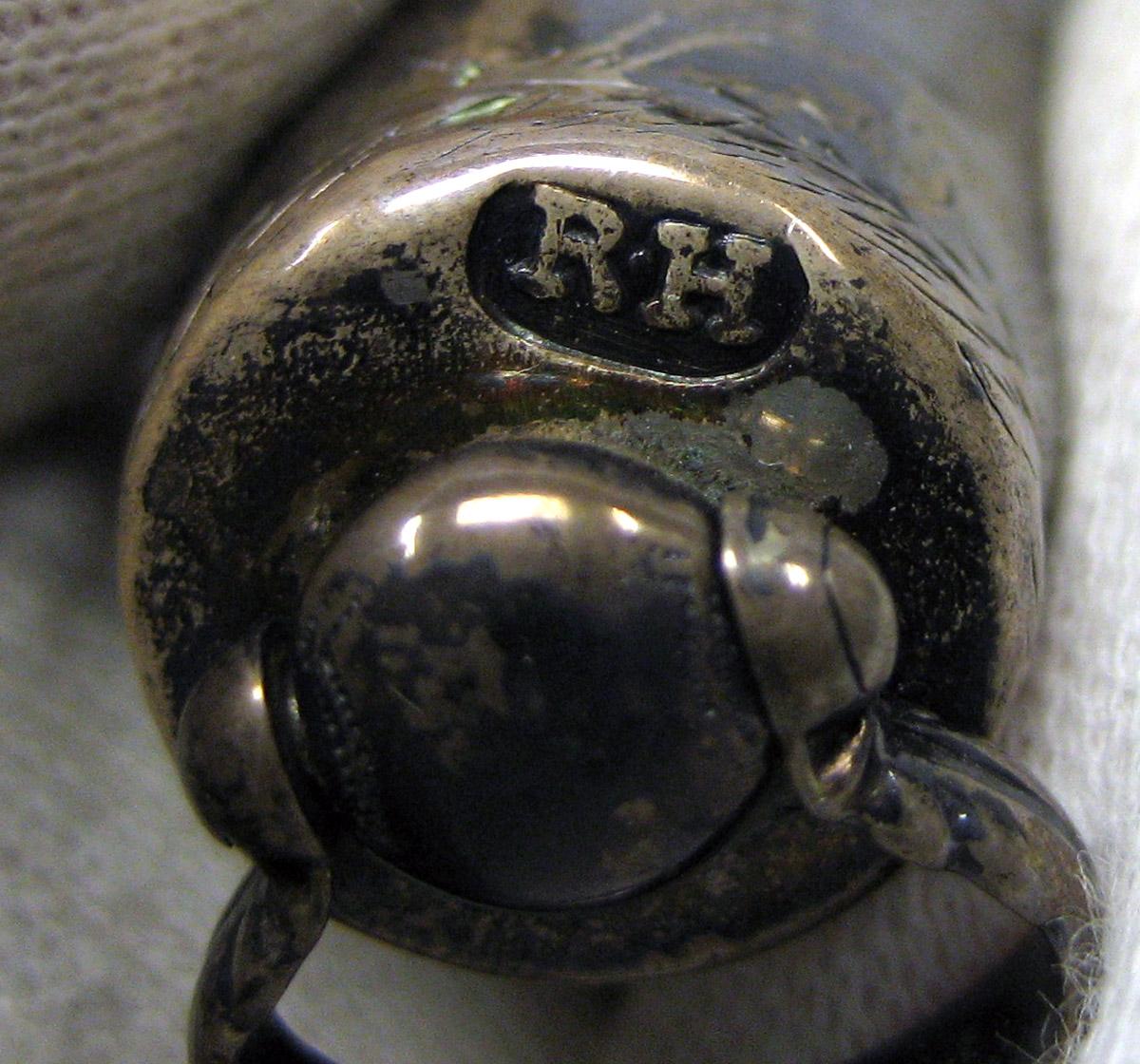 1964.0063 Silver Whistle mark