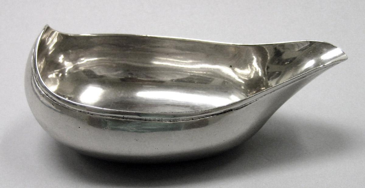 1964.0066 Silver pap boat side 1