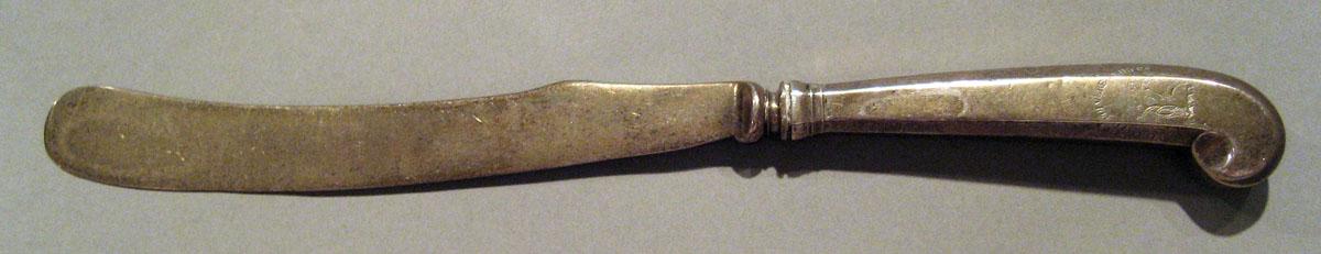1964.0067.001 Silver Knife side 1