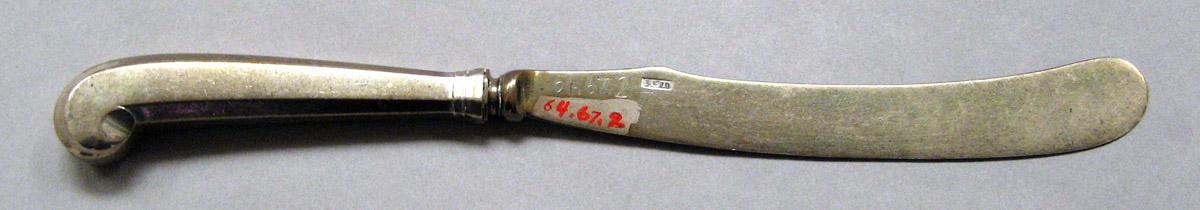 1964.0067.002 Silver Knife underside