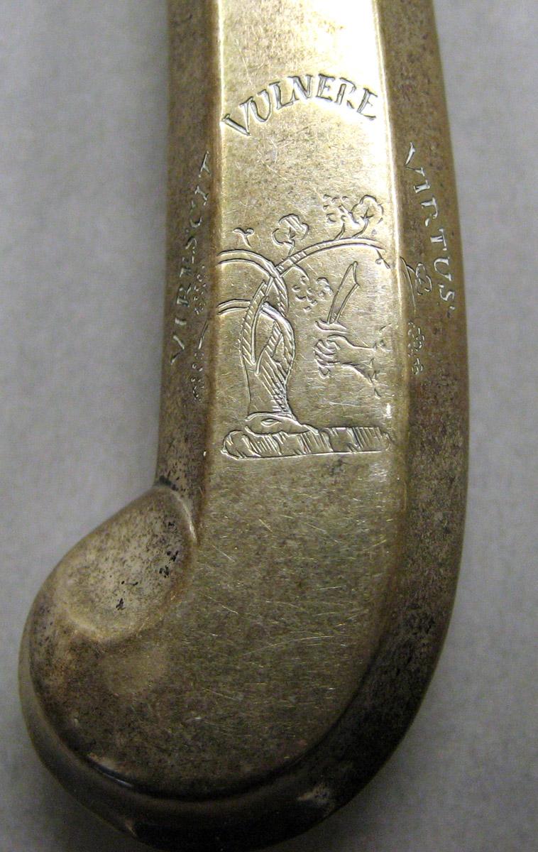 1964.0067.002 Silver Knife engraving