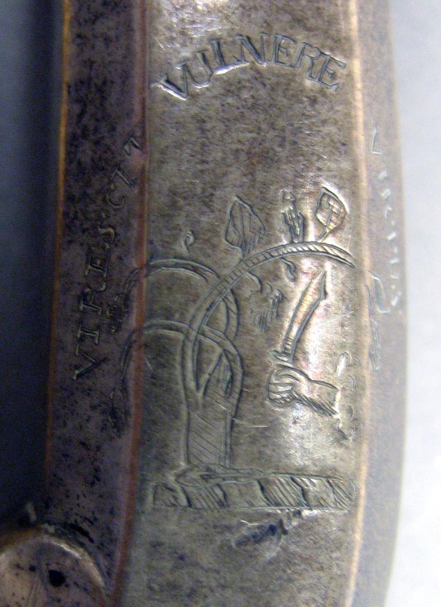 1964.0067.005 Silver Knife engraving
