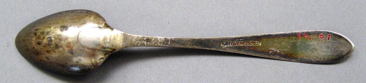 1964.0068.001 Silver Spoon underside