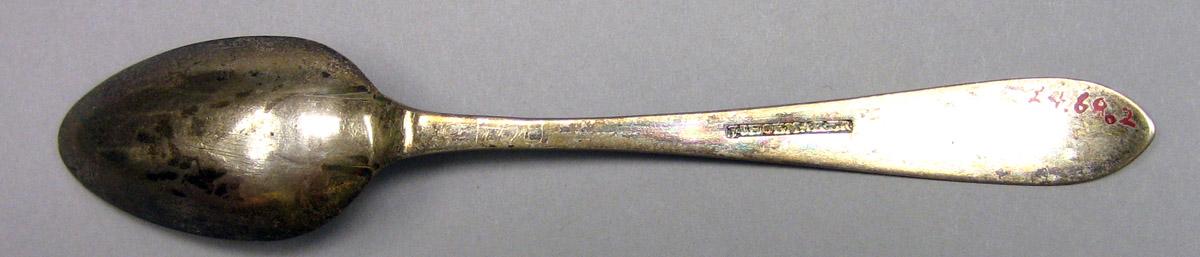 1964.0068.002 Silver Spoon underside