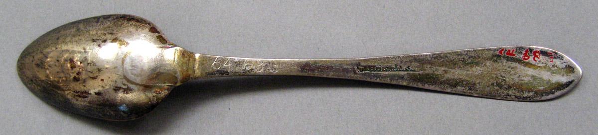 1964.0068.003 Silver Spoon underside