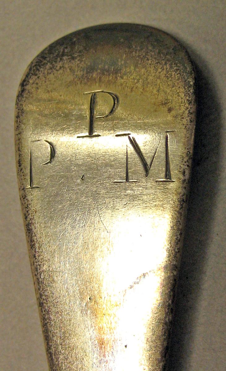 1964.0072 Silver Spoon engraving