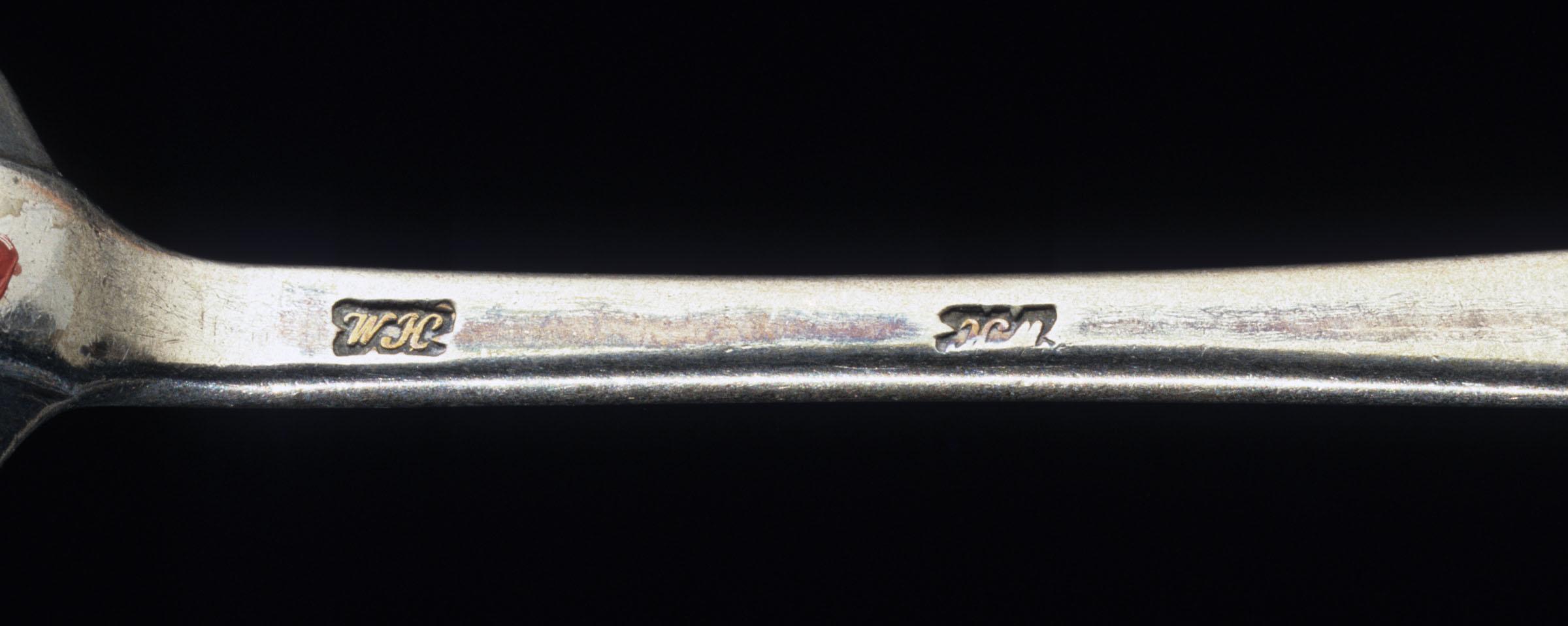 1964.0072 Spoon, Teaspoon, detail 1