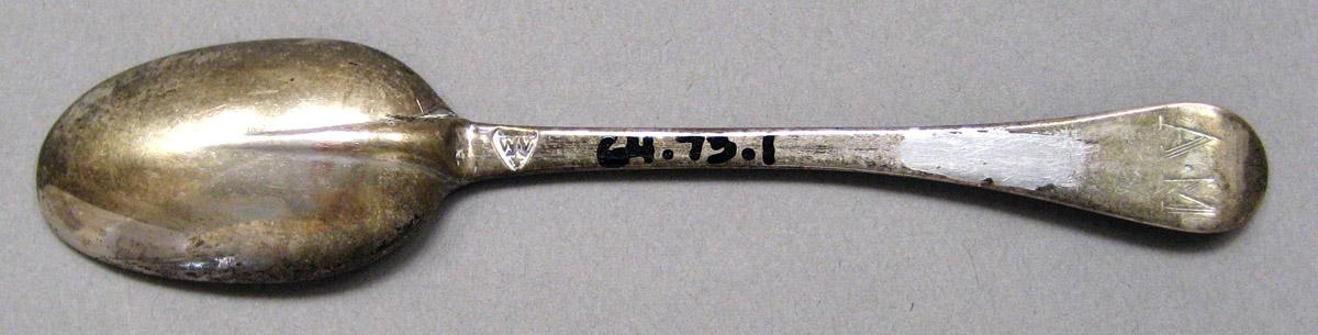 1964.0073.001 Silver Spoon underside