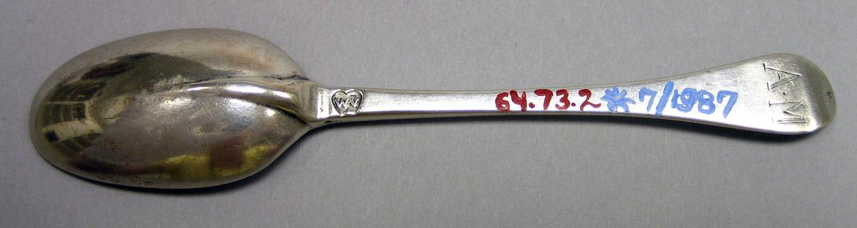 1964.0073.002 Silver Spoon underside