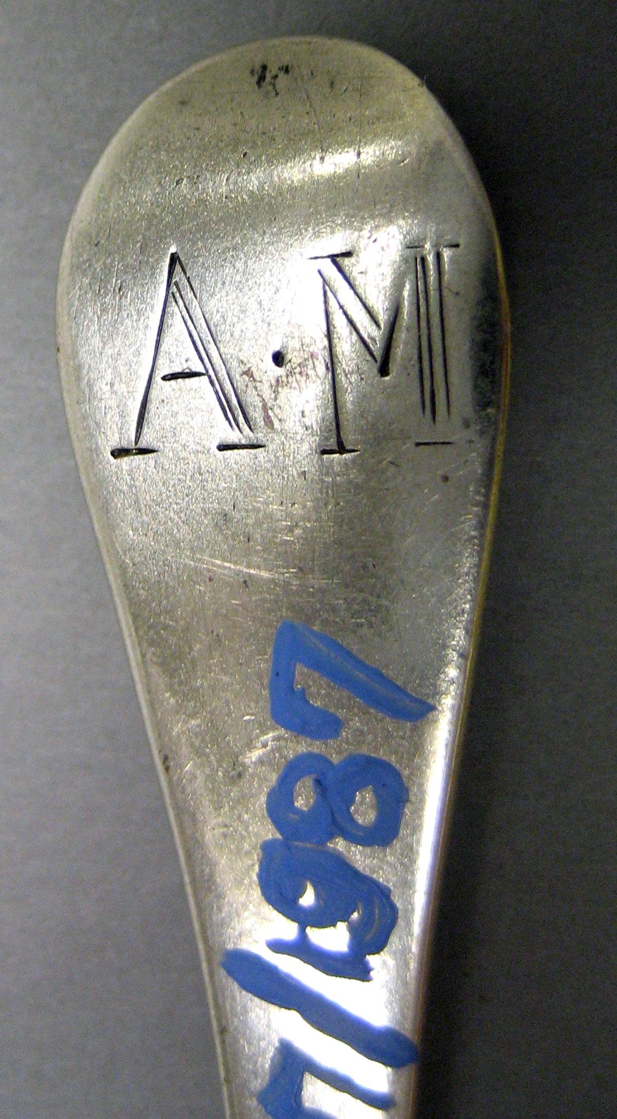 1964.0073.002 Silver Spoon engraving