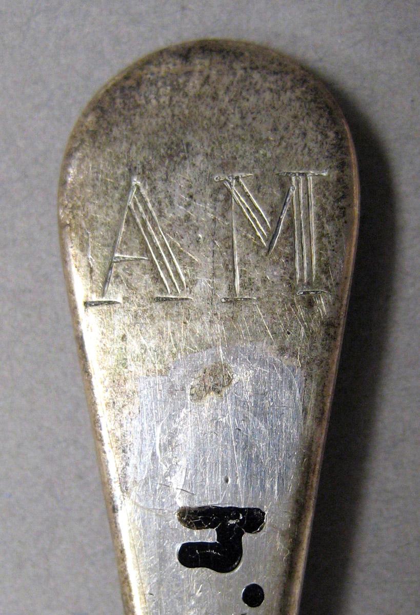 1964.0073.004 Silver Spoon engraving