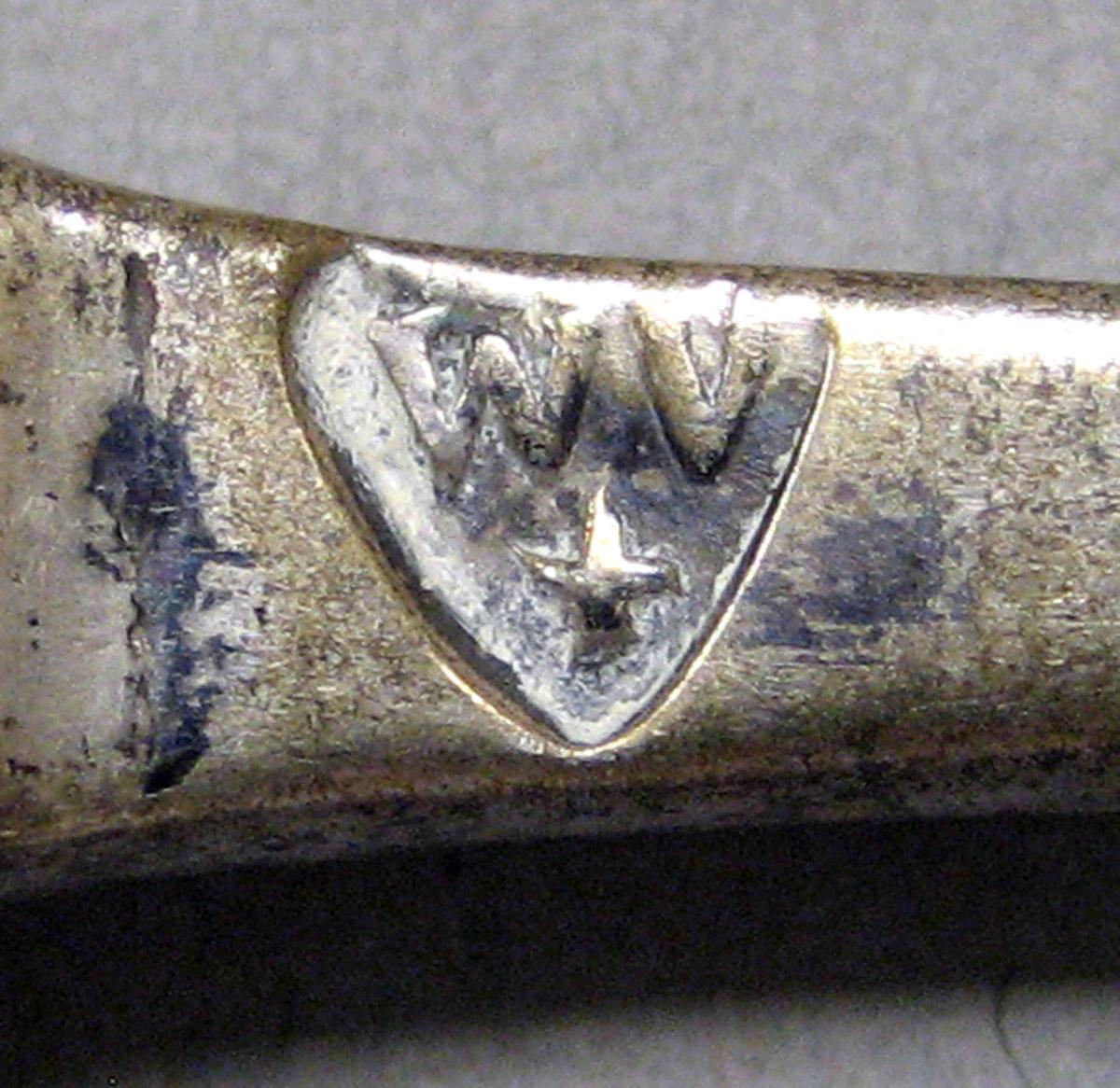1964.0073.005 Silver Spoon mark