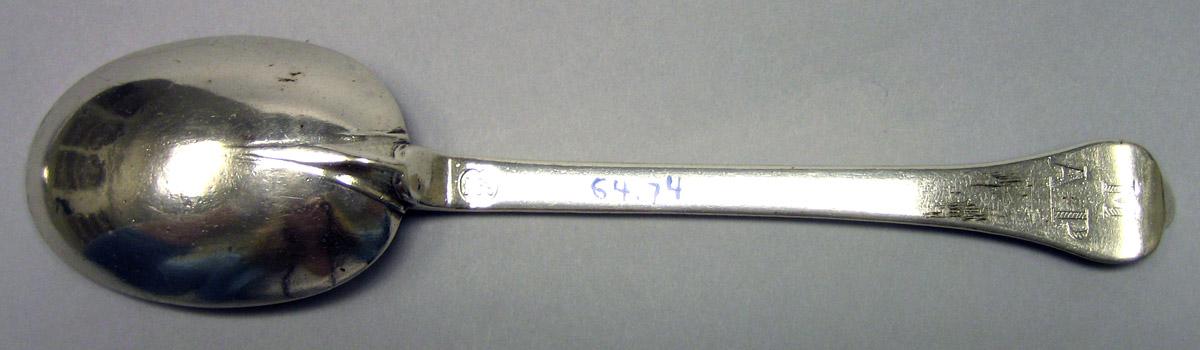 1964.0074 Silver Spoon underside