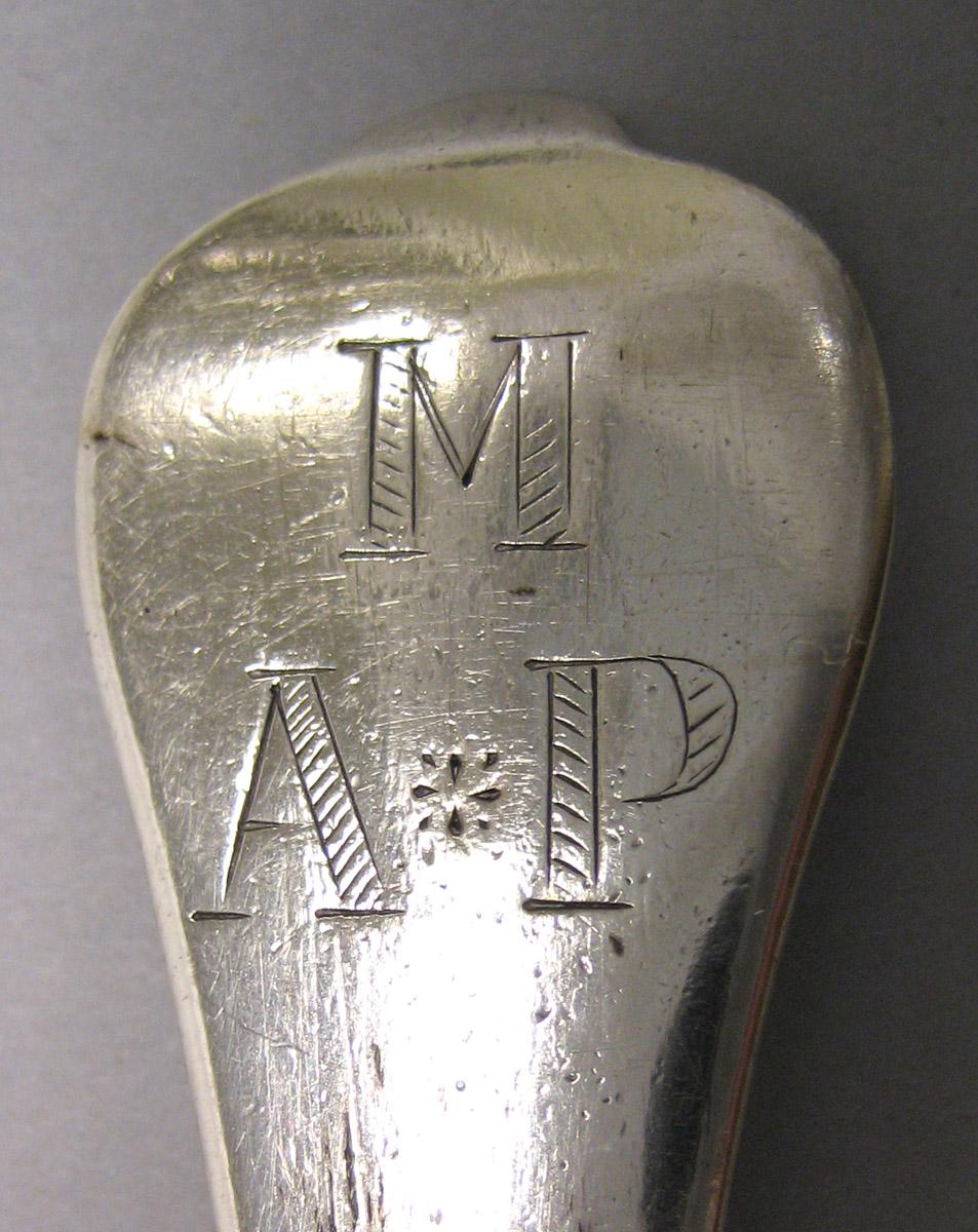 1964.0074 Silver Spoon engraving