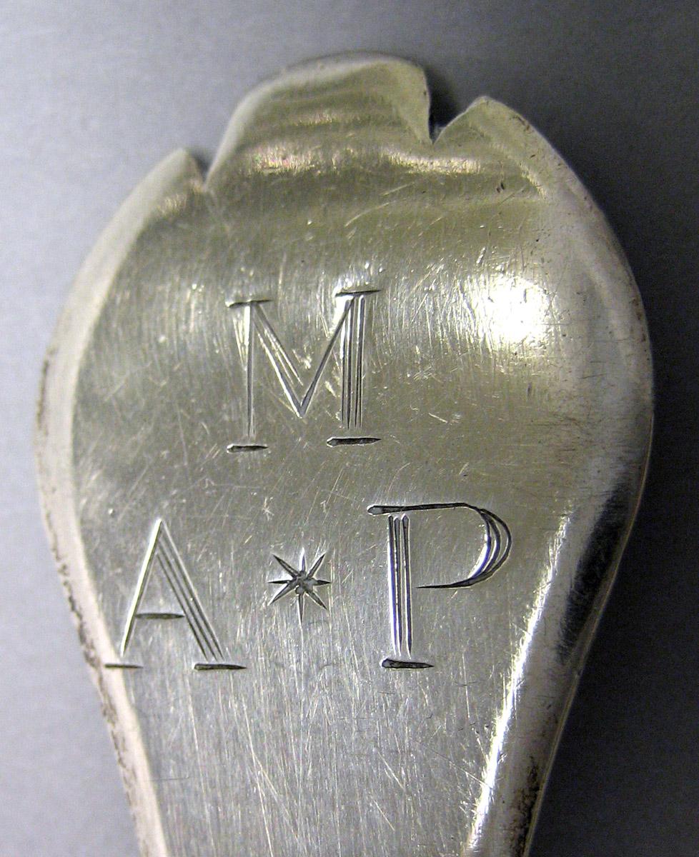 1964.0076 Silver Spoon engraving