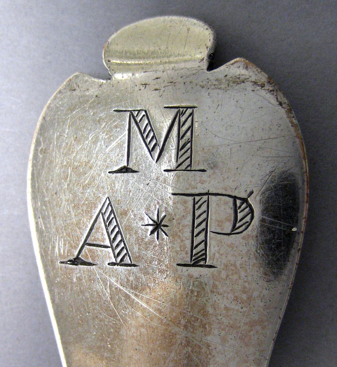 1964.0077 Silver Spoon engraving