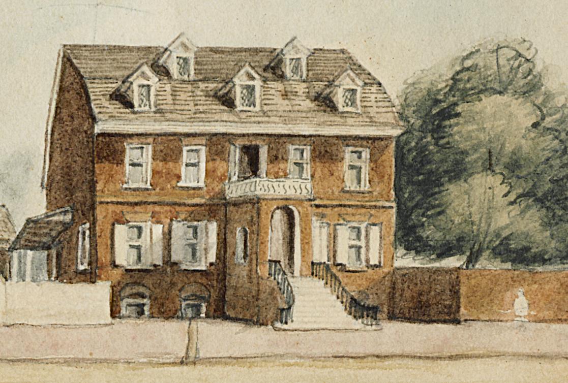 1964.0079 Watercolor, Detail 2