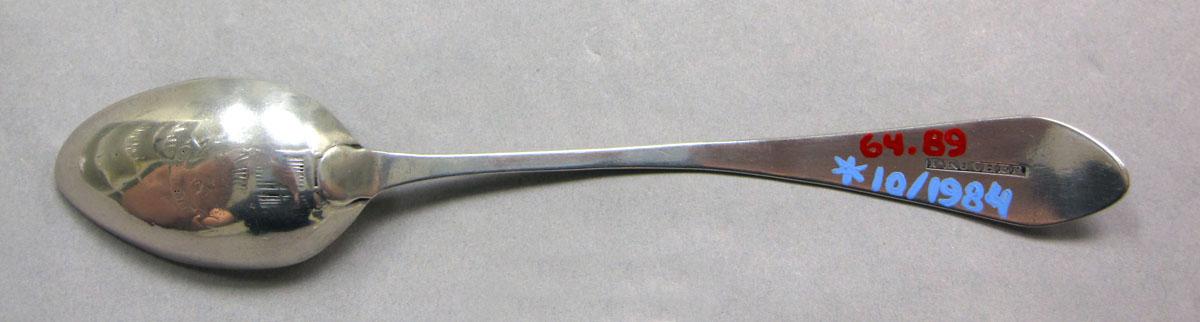 1964.0089 Silver Spoon underside