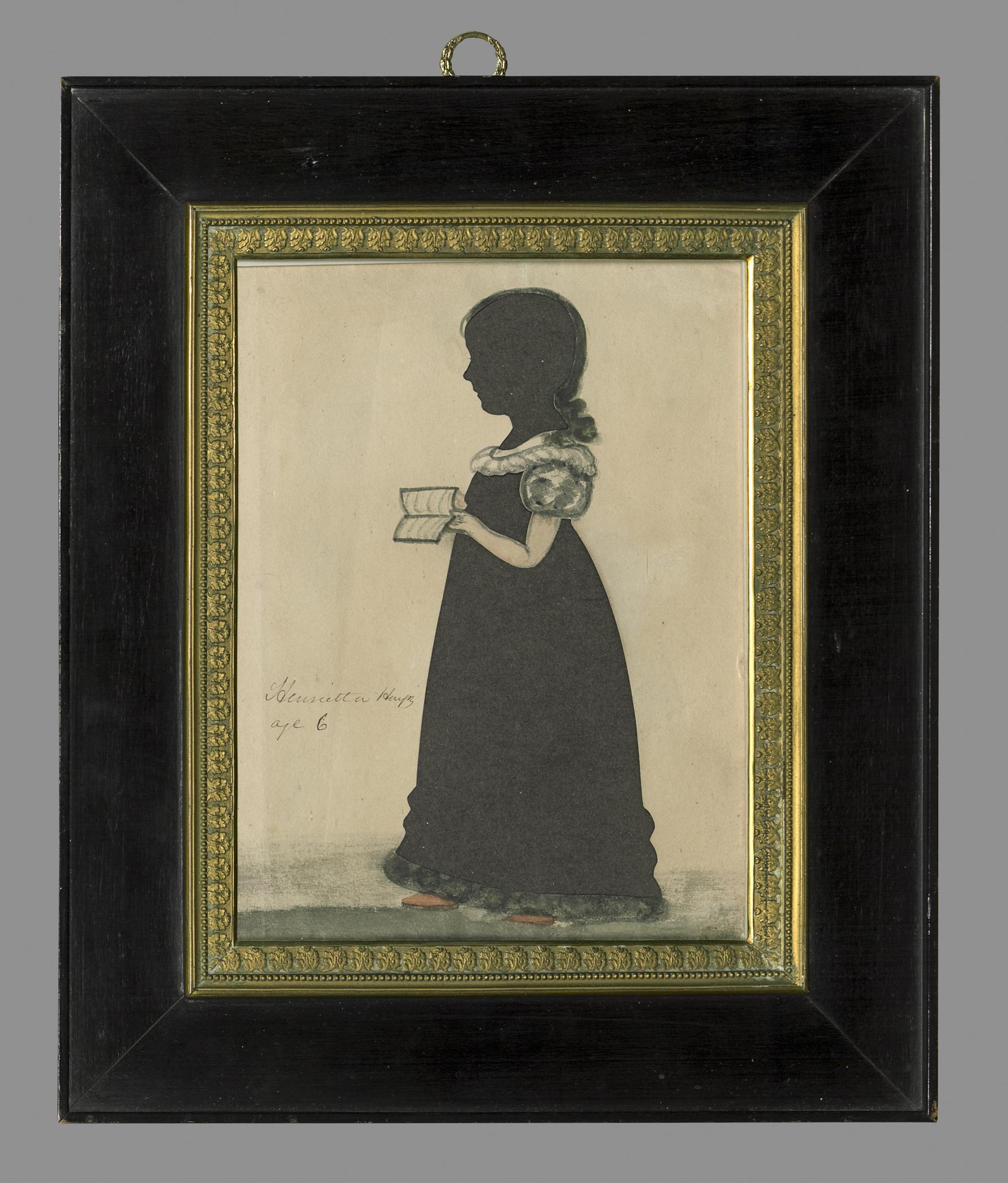 1964.0091 Silhouette and frame, view 1