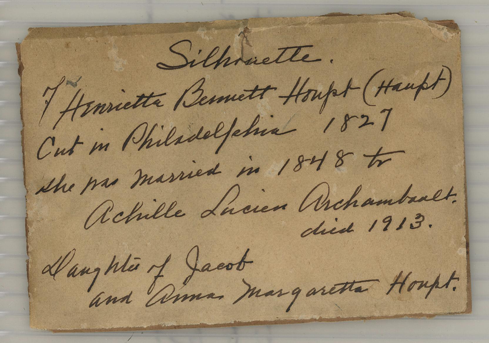 1964.0091 Frame, detail 1, reverse
