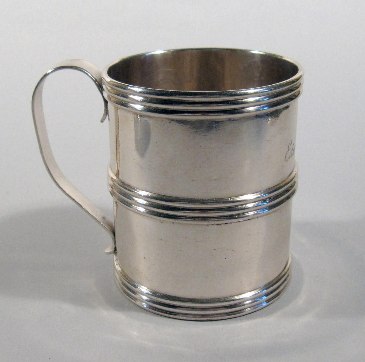 1964.0107 Silver Mug side 2