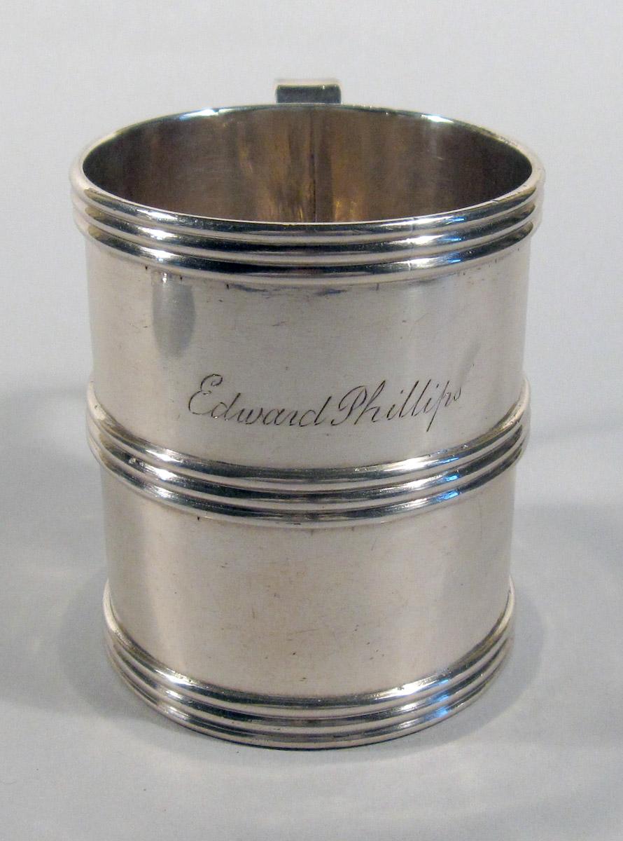 1964.0107 Silver Mug front
