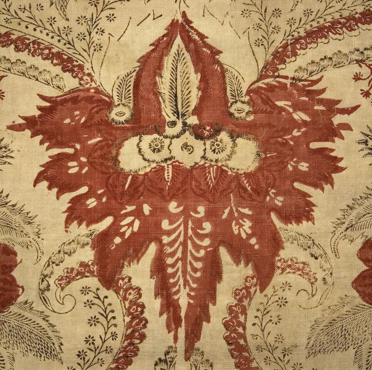 1984.0630 Slip Cover, Pattern Detail