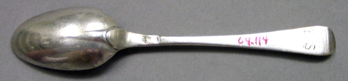 1964.0114 Silver Spoon underside