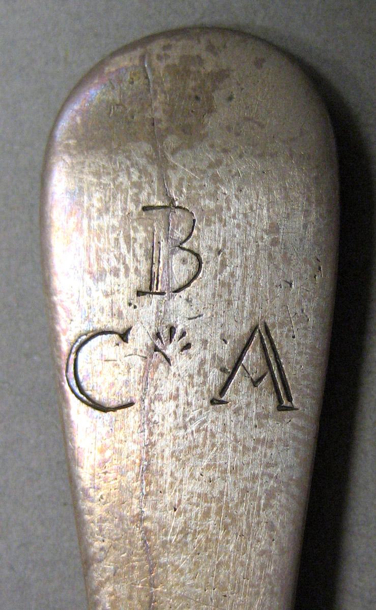1964.0118 Silver Spoon engraving