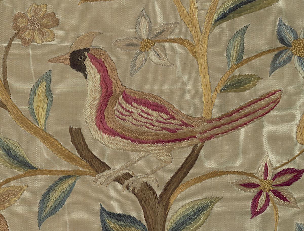 1964.0120.001 A Needlework picture, Detail