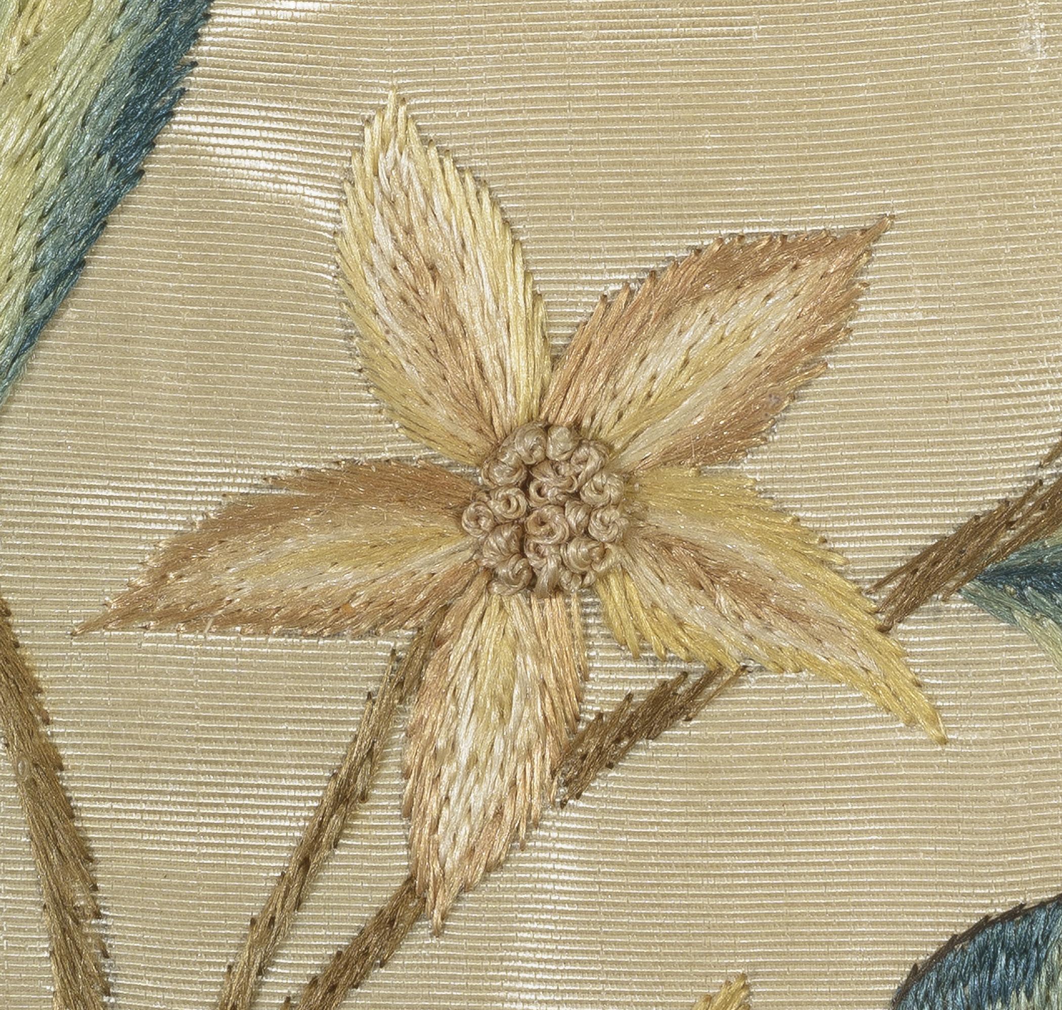 1964.0120.002 A Needlework picture, detail 1