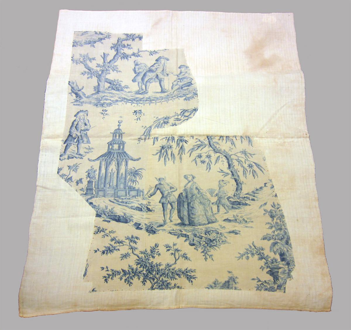 1964.0122.001 textile, printed obverse