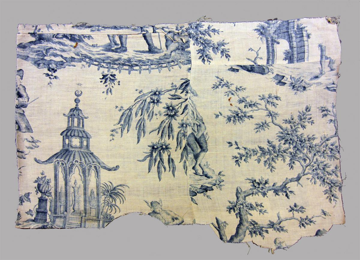 1964.0122.002 textile, printed obverse