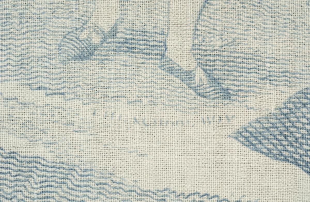 1964.0123 Textile, printed, detail 11
