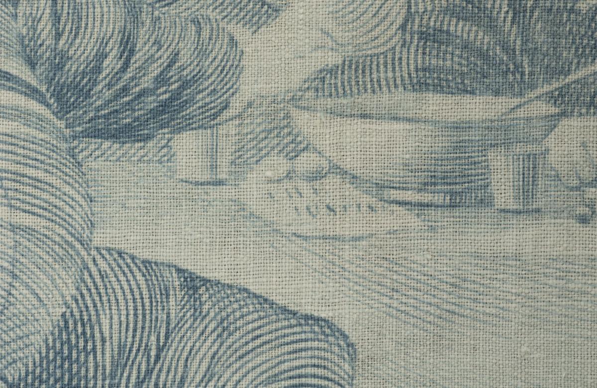 1964.0123 Textile, printed, detail 12