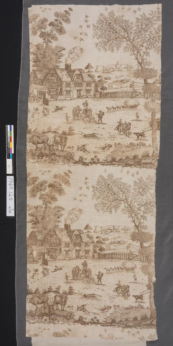 1964.0125 Textile, printed