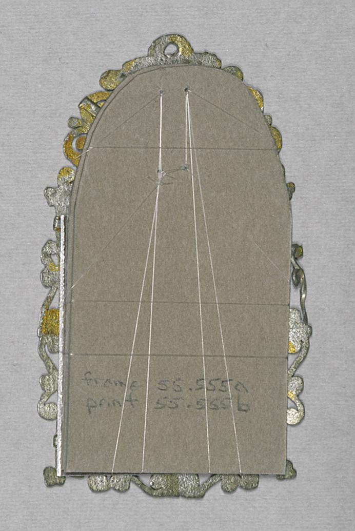 1955.0555 A Frame, view 1, reverse