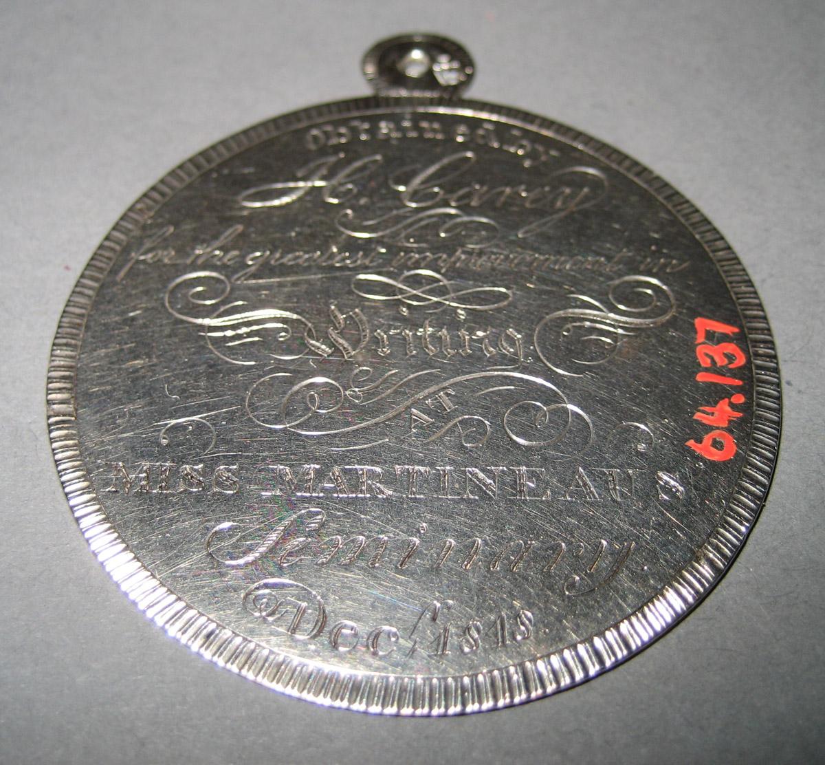1964.0137 Medal (detail)