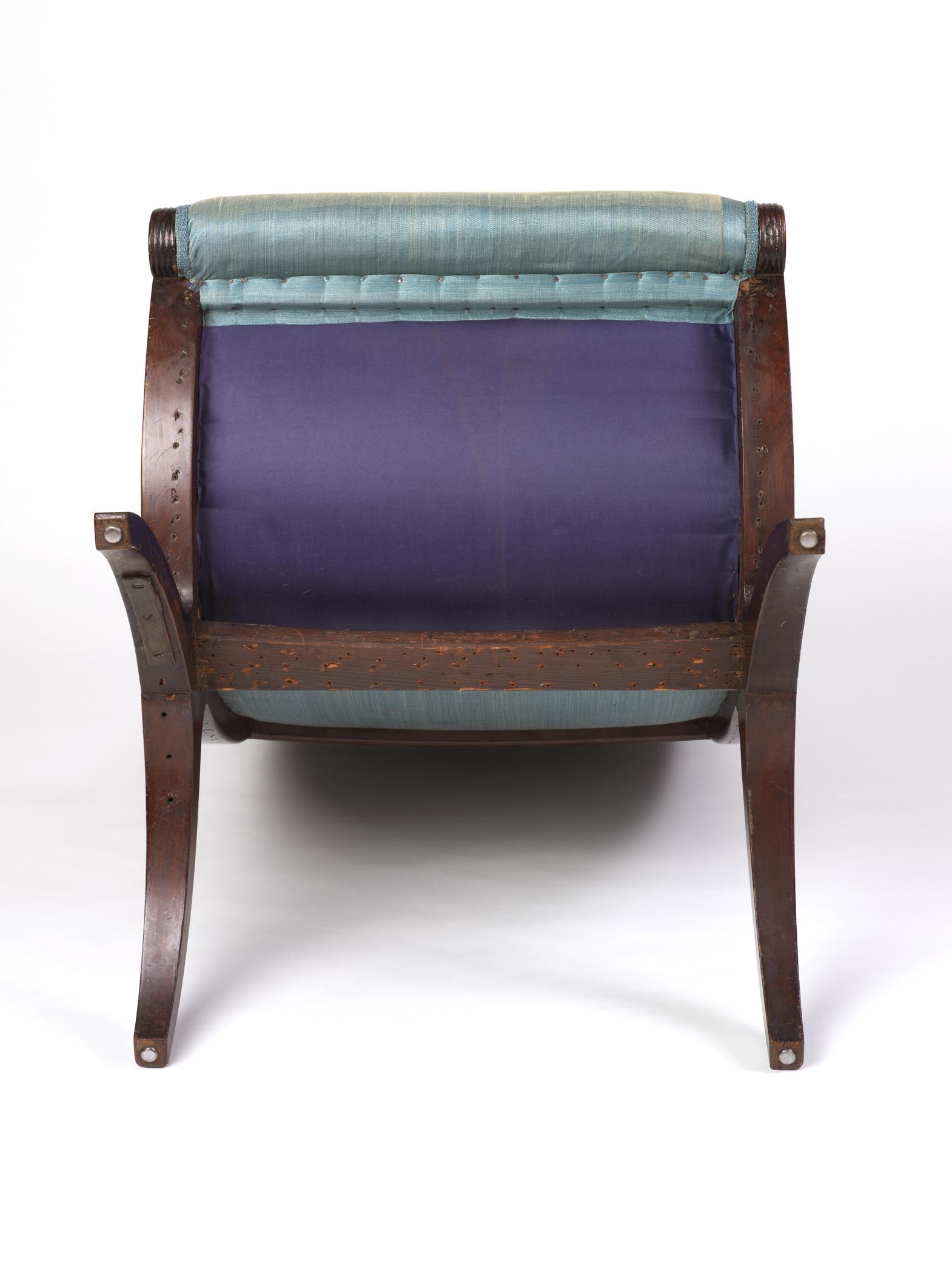 1964.0143 Chair, 1969.5533 Cushion, view 2