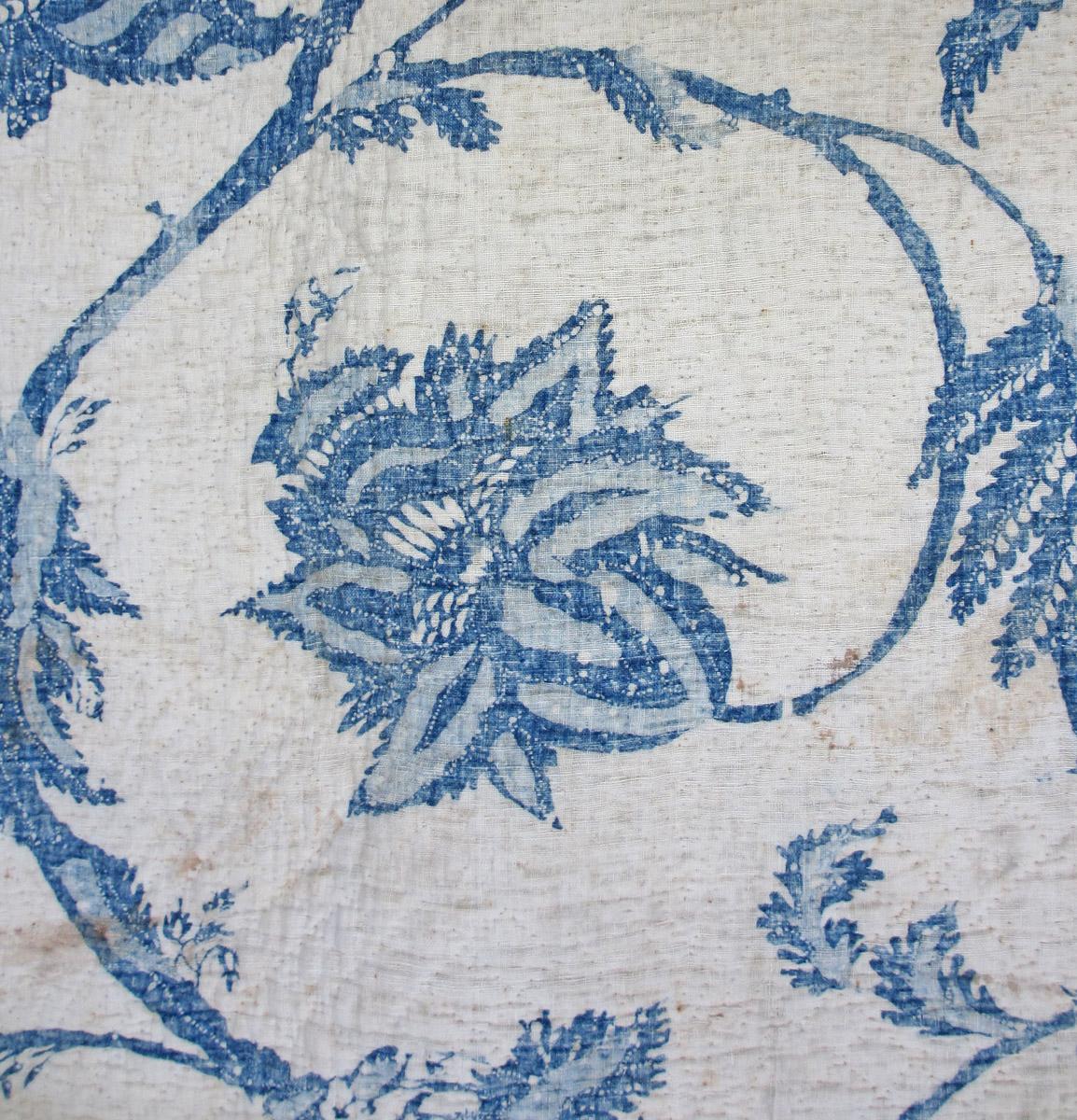 1964.0151 textile, printed detail 1