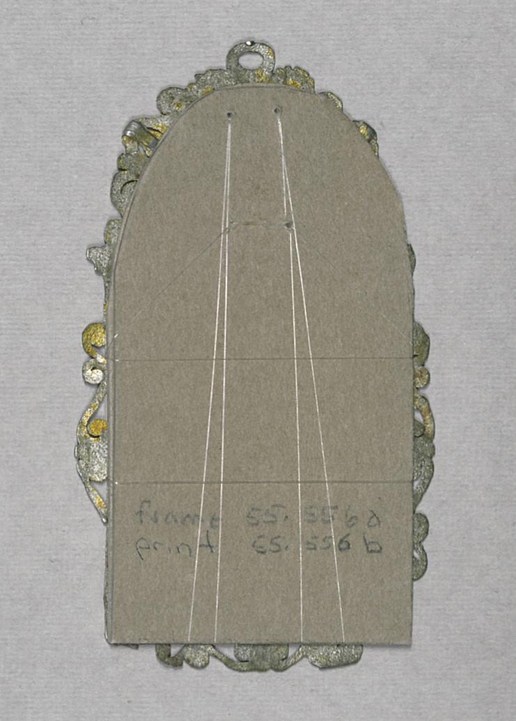 1955.0556 A Frame, view 1, reverse