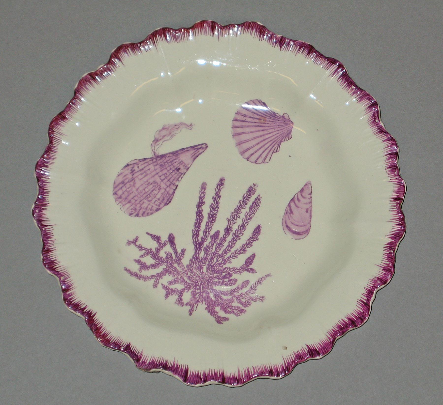 1964.0156.025 Creamware plate