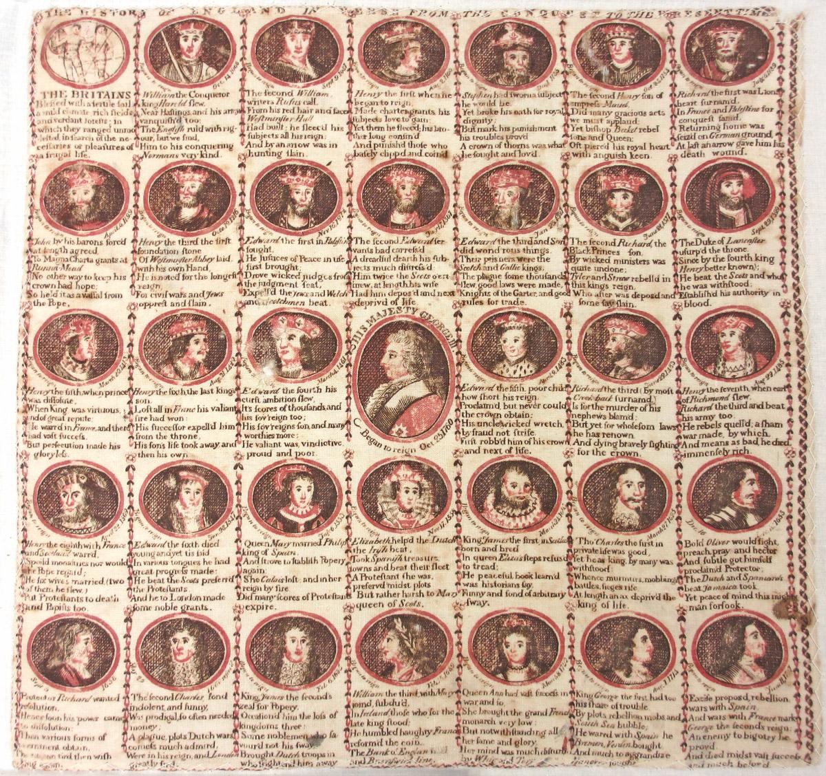 1964.0160 textile, printed repeat