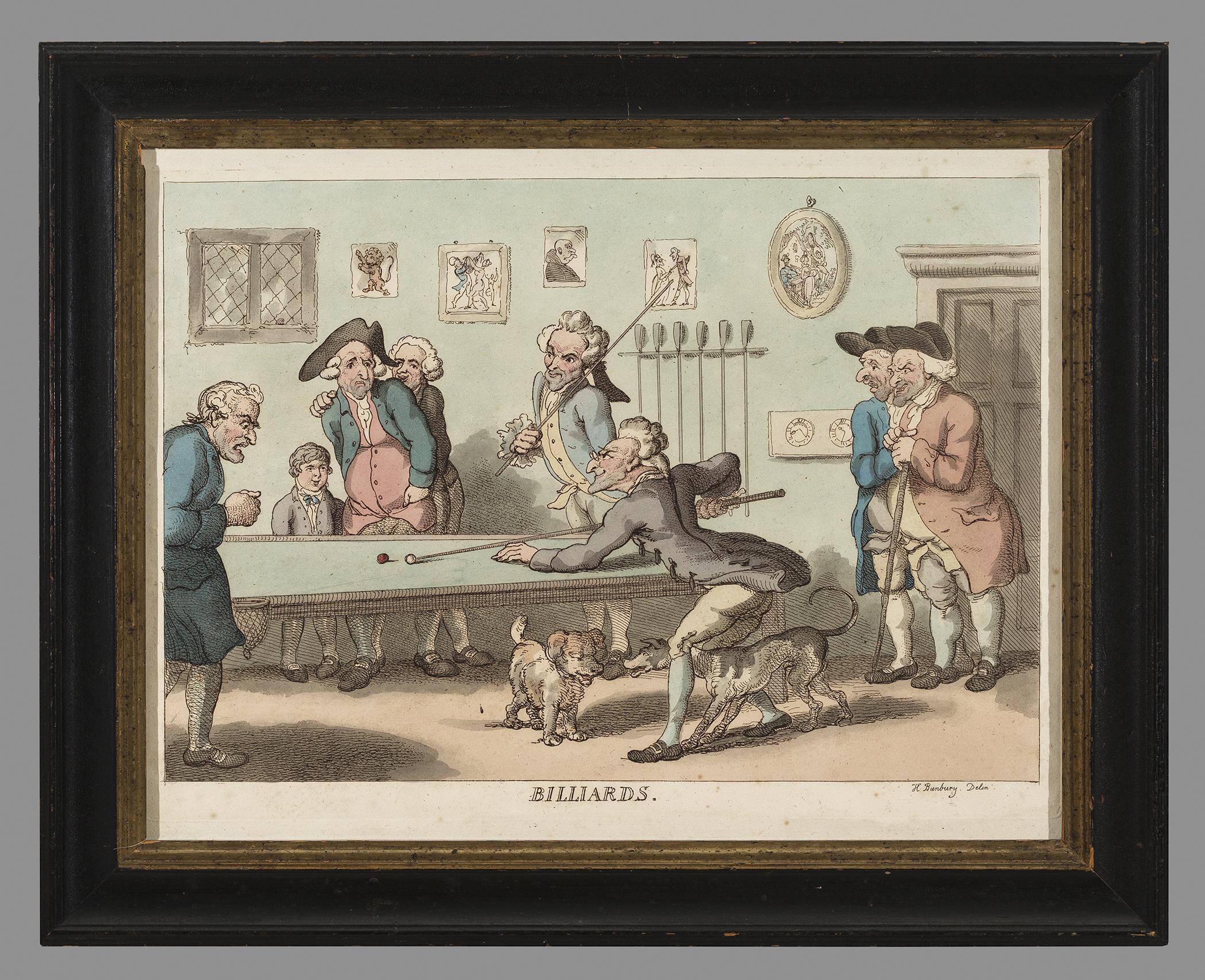 1964.0166 Print, 1966.1014 Frame, view 1