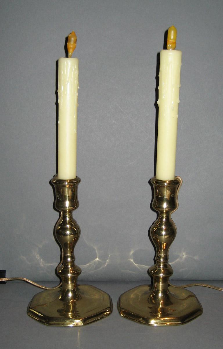 1964.0173.001 and .002 Candlesticks