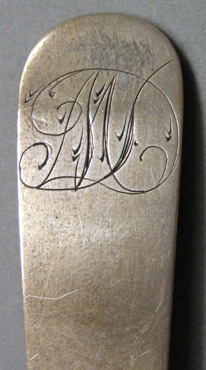 1964.0179 Silver Spoon engraving
